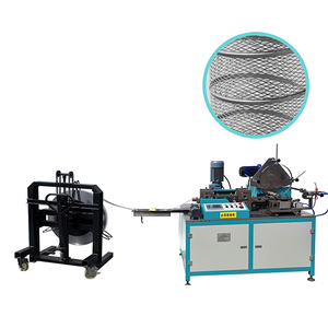 Auto Mesh Expanding & Spiral Tubing Machine