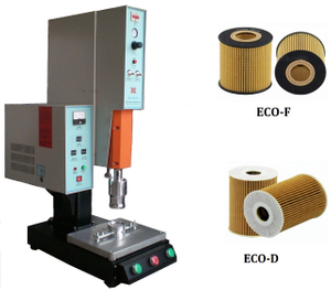 ECO Filter Plastic End Plate & Non-Woven Ultrasonic Welding Machine