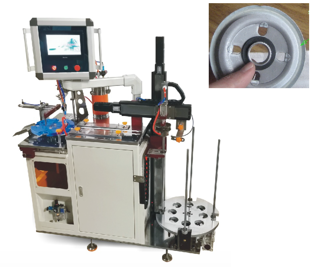 Bottom Plate Seaming Glue Dispensing Machine