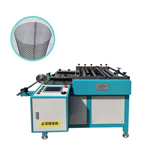 Automatic Metal Mesh Cutting & Rolling Machine