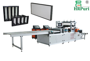 Automatic HEPA Filter CNC Mini Paper Pleating Production Line